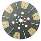 FE550DA 13" Transmission Disc, 6 Pad, w/ 1-3/4" 10 Spline Hub - Fits Ford