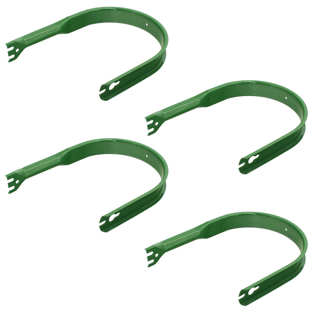 (4) Outer Mega Pickup Strippers Fits John Deere 446 447 448 449 456 457 FH311995