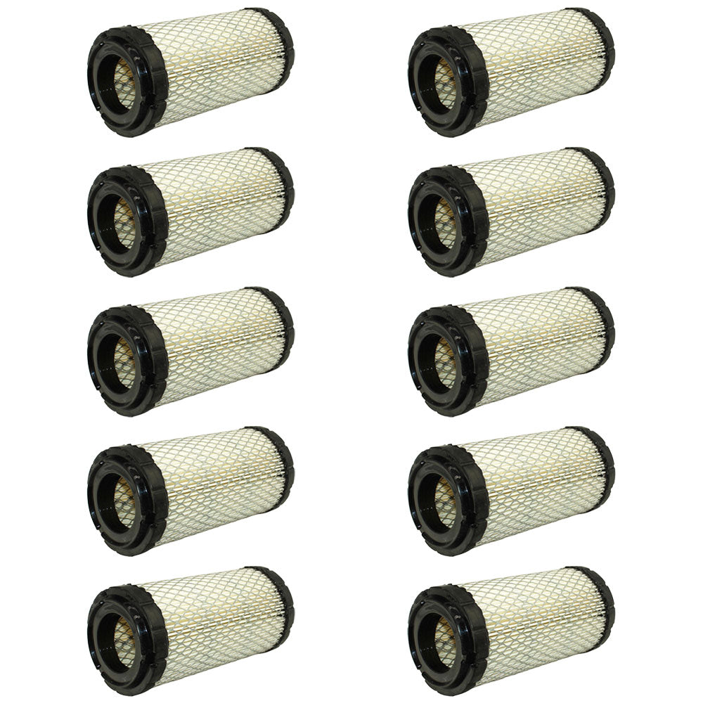 Qty 10: Outer Air Filter Fits E-Z-GO Replaces 28463G01