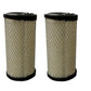 Qty 2: Outer Air Filter Fits Genie Replaces 52867