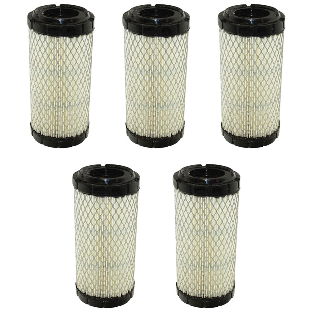 Qty 5: Outer Air Filter Fits Club Car Replaces 102558201