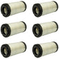 Qty 6: Outer Air Filter Fits Walker Replaces 5090-01