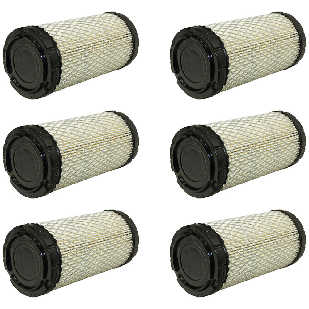 Qty 6: Outer Air Filter Fits Kubota Replaces 1665911221