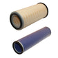 Inner and Outer Air Filter Fits Ford/New Holland Replaces 81823934