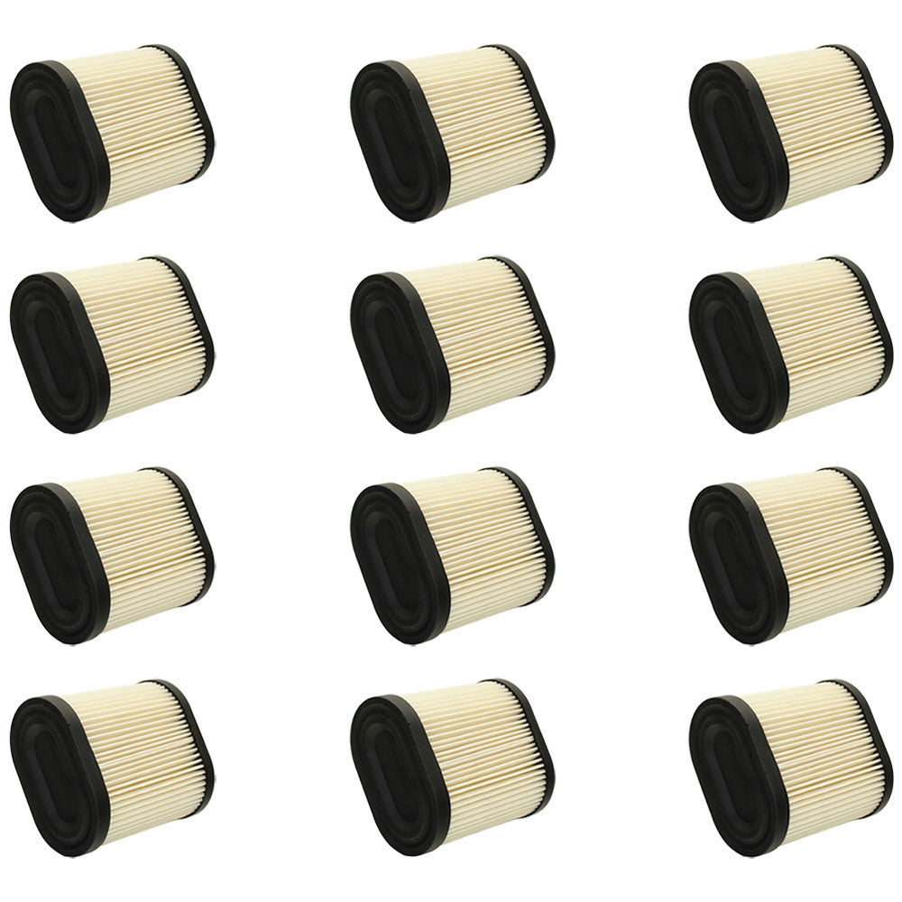 Qty 12: Air Filter
 Fits Toro Replaces 30-031