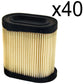 40 Air Filters B105137 Fits Lawn Mower Yard Compact Tractor w 4 Cycle Engine