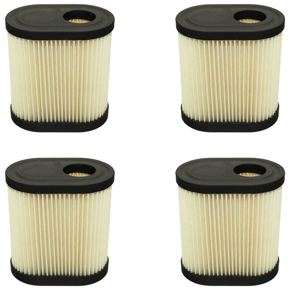 (4) Air Filters Fits Sears Fits Craftsman 33331 Mower With 5.5 HP Engine 4 Cycle