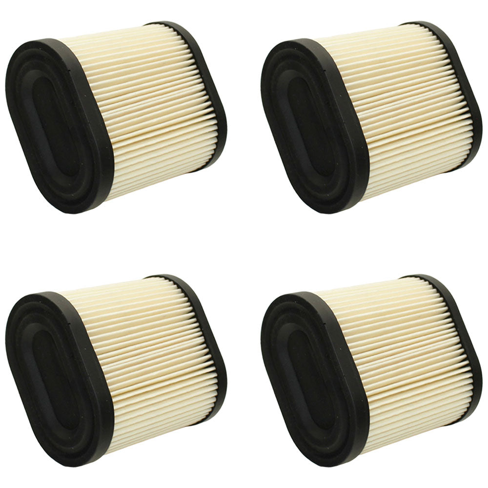 Set of 4 Air Filters Fits Tecumseh 36905 Fits Toro Fits Lawnboy Fits Craftsman