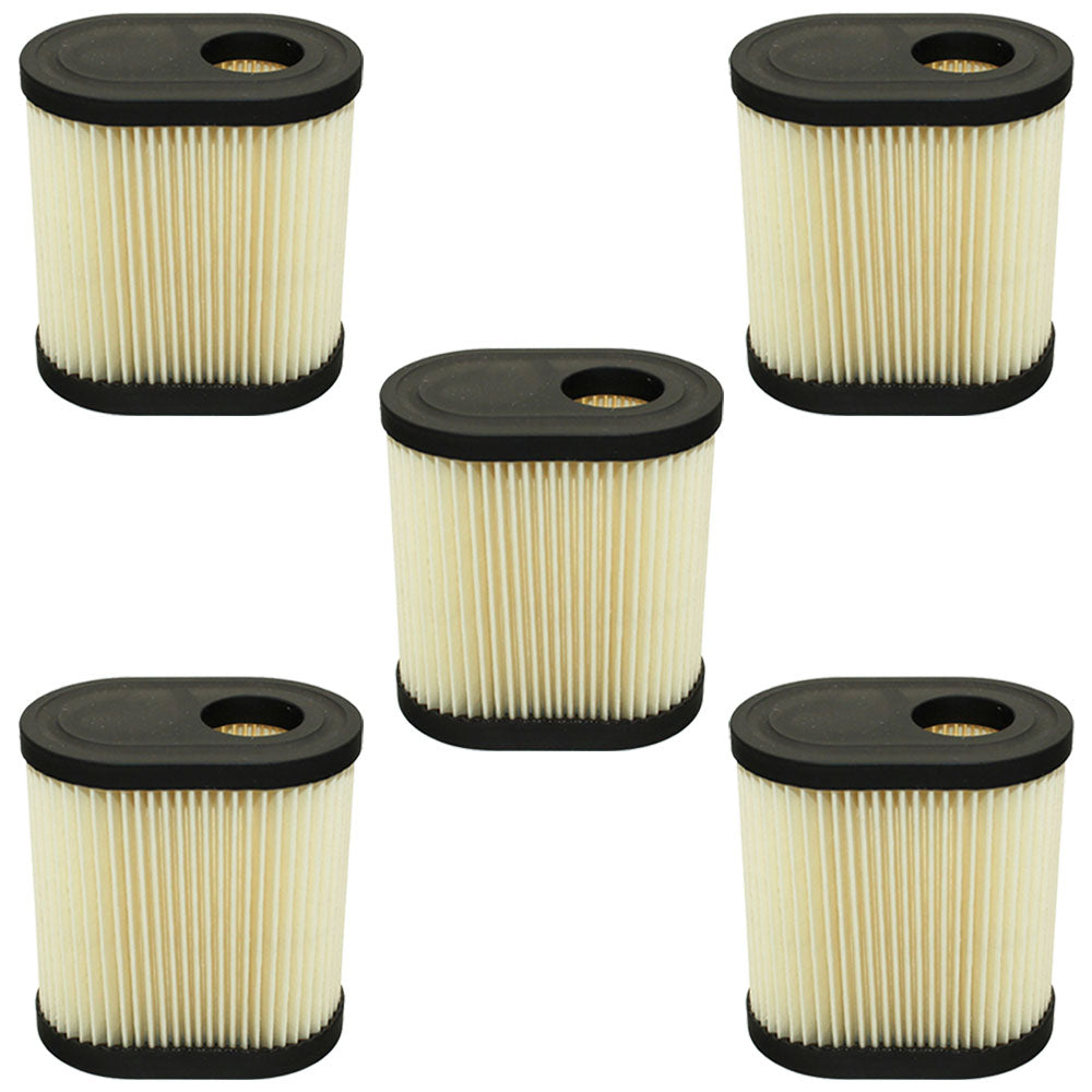 (5) Pack Air Filters 36905 Fits Tecumseh Fits Craftsman Fits Toro Mowers