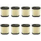 8 Air Filters B105137 Fits Lawn Mower Yard Compact Tractor w 4 Cycle Engine