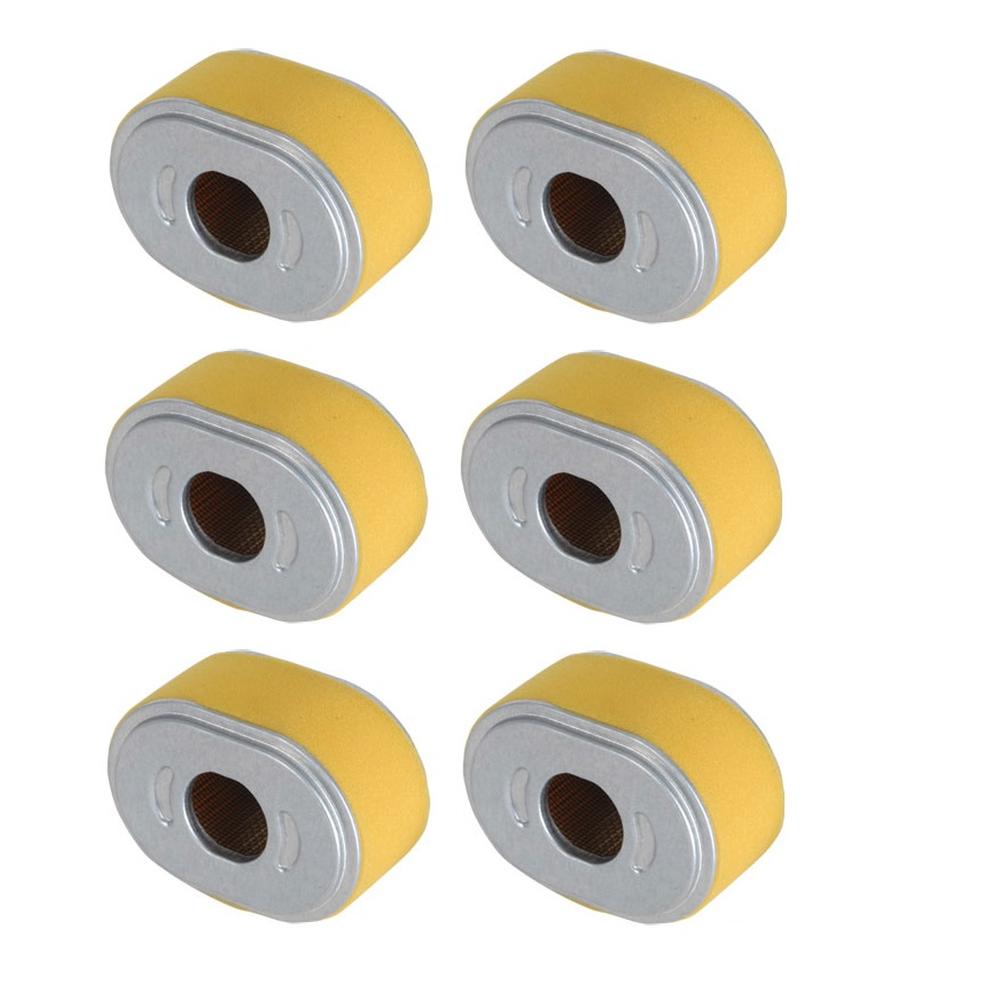 NEW 6 Pack Air Filter Element FITS GX120 4.0 HP Gas Engine