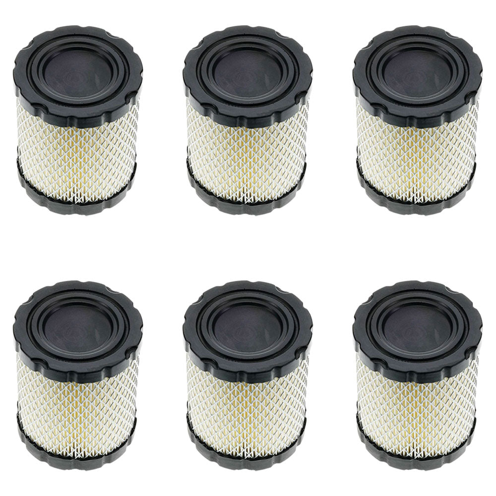 Qty 6: Air Filter Fits Briggs and Stratton Replaces 4250