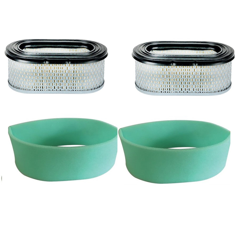 11013-2218 Two Filter & Prefilter Sets For John Deere X540 X520 Mowers For Kawas