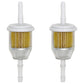 Qty 2: Fuel Filters Fits E-Z-GO Golf Carts Replaces 72084-G01
