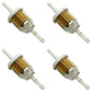 Qty 4: Fuel Filters Fits Ariens Replaces 21410800