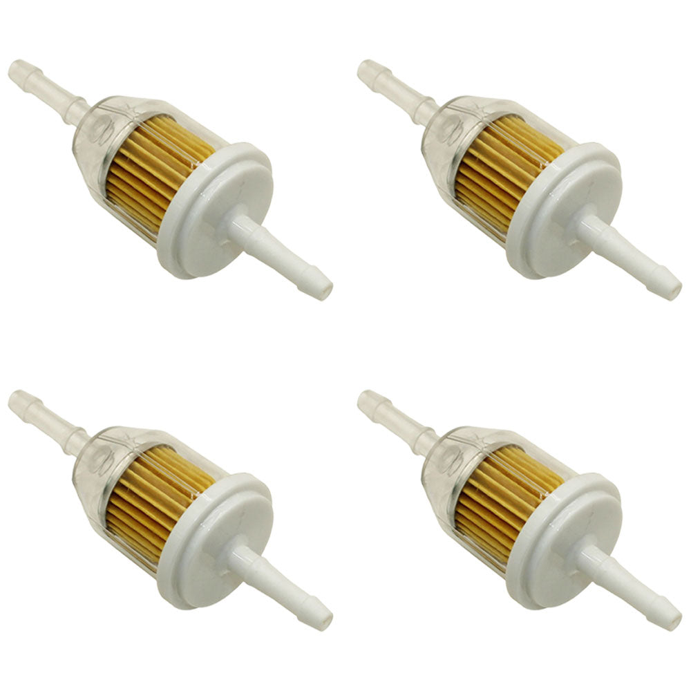 Qty 4: Fuel Filters Fits Dixie Chopper Replaces 40222