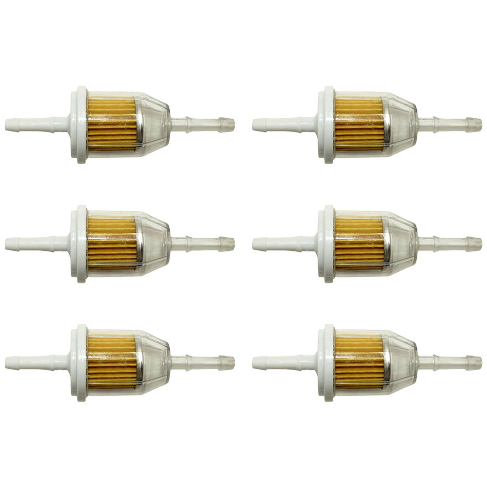 Qty. 6 Fuel Filters Fits Dixie Chopper Replaces 40222