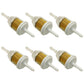 Qty. 6 Fuel Filter
 Fits Subaru Replaces 263-65011-A0