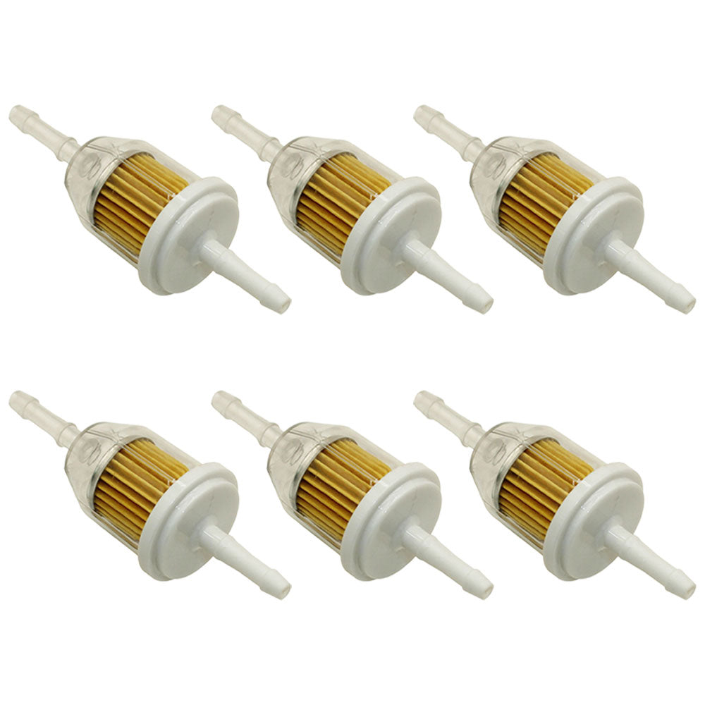 Qty. 6 Fuel Filters Fits Kubota Replaces E7187-82150