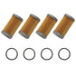 Qty. 4: Fuel Filters
 Fits Komatsu Replaces 104500-55710