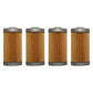 Qty. 4: Fuel Filters
 Fits Komatsu Replaces 104500-55710