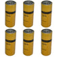 FF5319 Fuel Filter for Cummins Fits Caterpillar 1R0749 (Pack of 6)