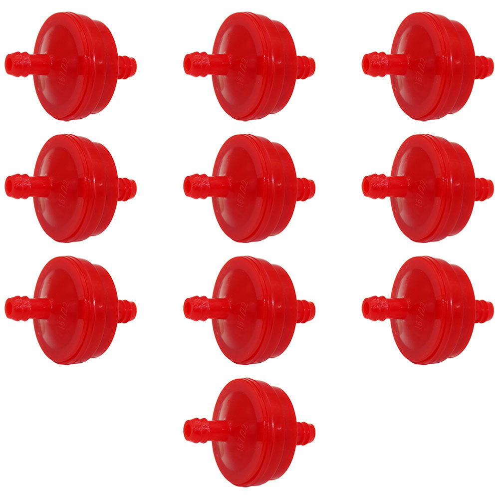Qty 10: Inline Fuel Filters Fits MTD Replaces 1723521