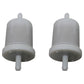 Qty 2: Fuel Filter Fits Kubota Replaces 12581-43010
