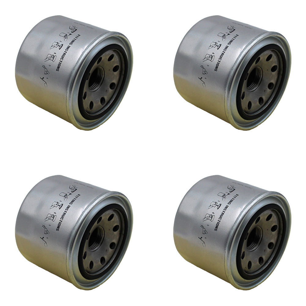 Qty 4: Oil Filter Fits Honda Replaces 15400-679-023