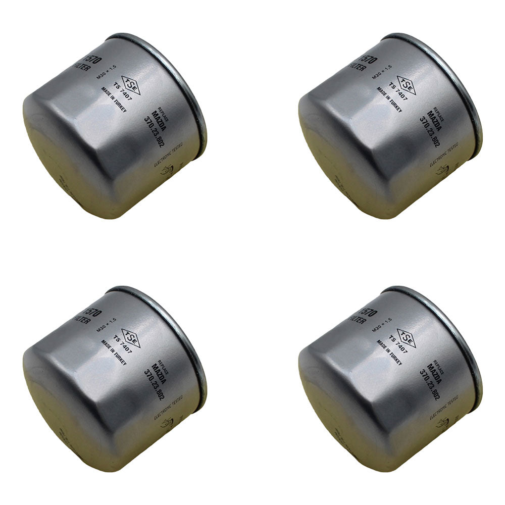 Qty 4: Oil Filter Fits Caterpillar Replaces 1146853