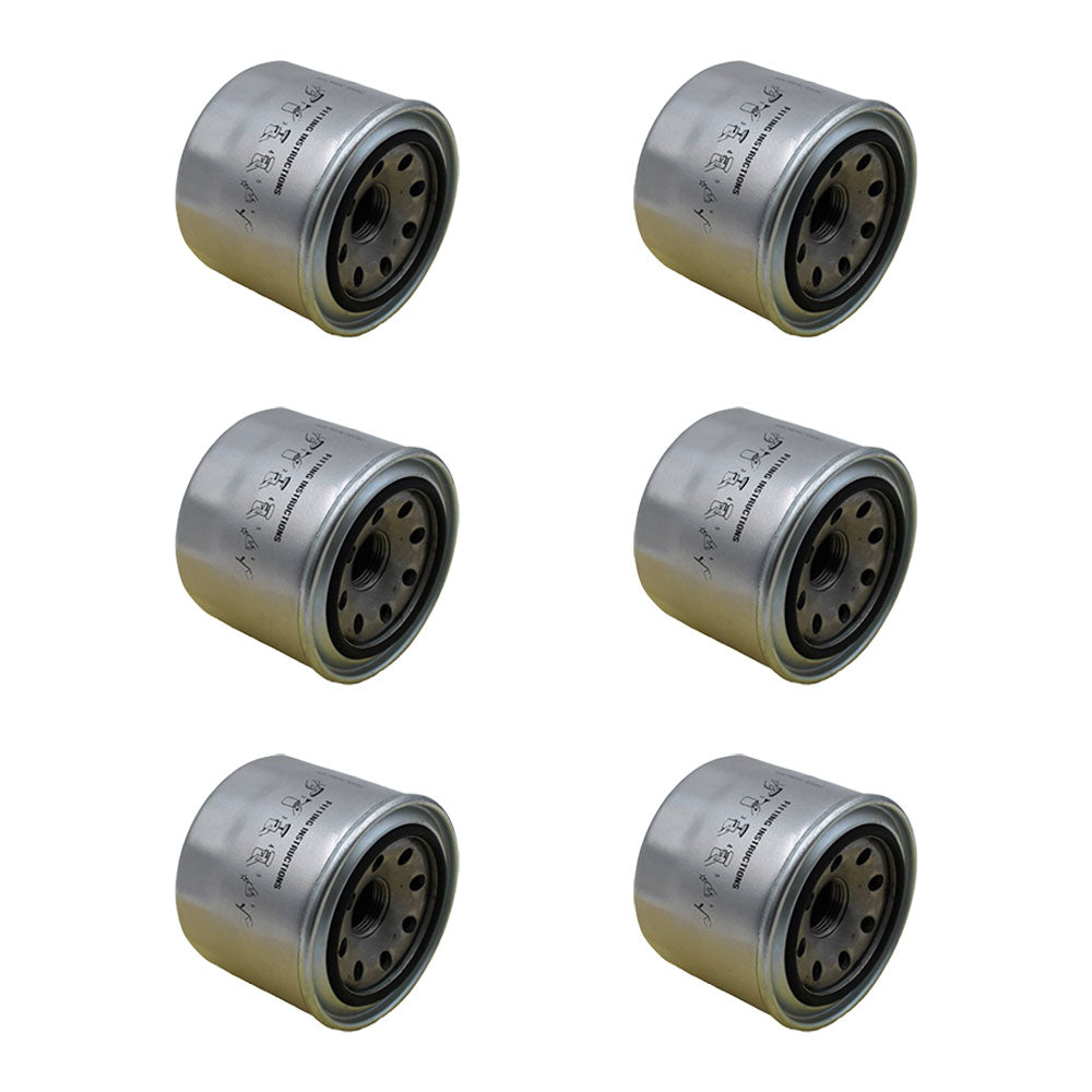 Qty 6: Oil Filter Fits Caterpillar Replaces 1146853