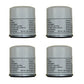 Qty 4: Transmission Filters Fits Exmark Replaces 109-3321