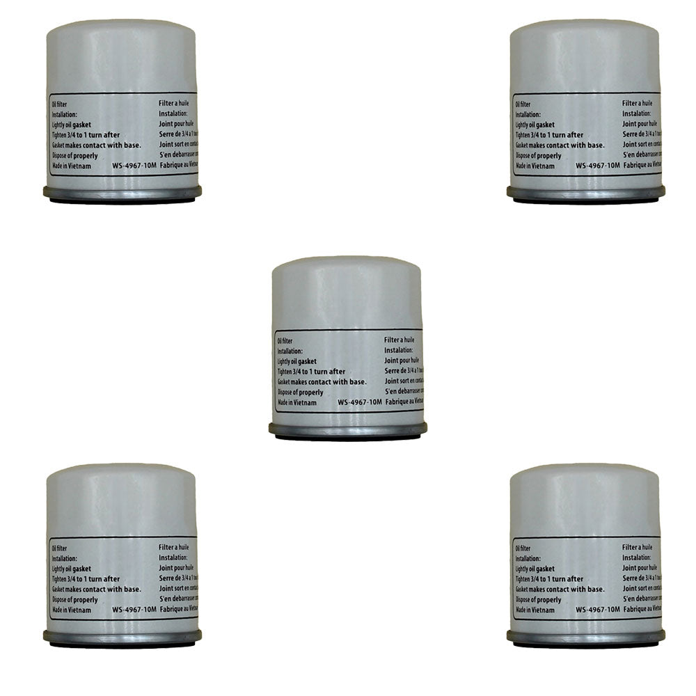Qty 5: Transmission Filters Fits MTD Replaces 02002150
