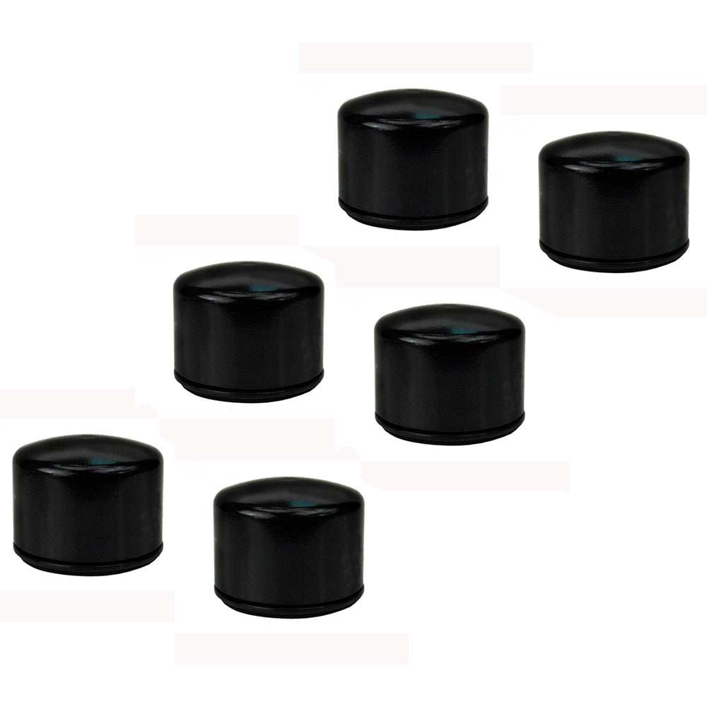 Set of 6 Lawn Mower Oil Filters for AGCO 1205001, Ariens 21548100, 21550800