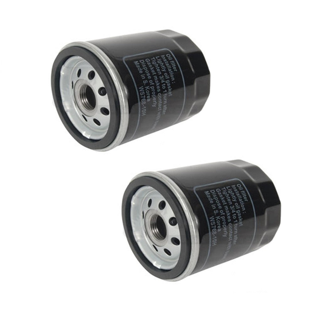 Replacement 2 pack Oil Filters Fits Dixie Chopper 60105, 68140 Commercial Mower