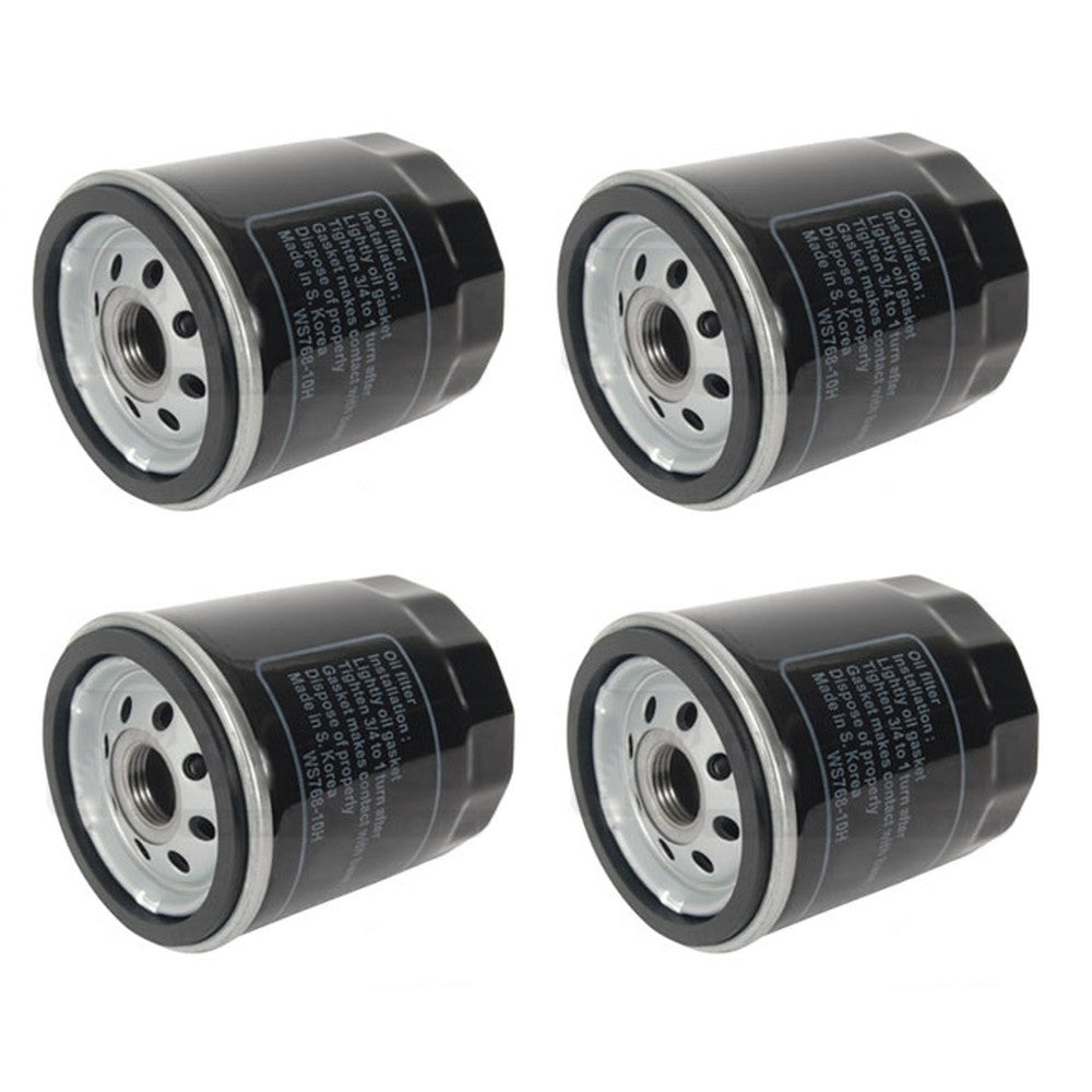 Qty 4: Oil Filter Fits Husqvarna Replaces 539102606