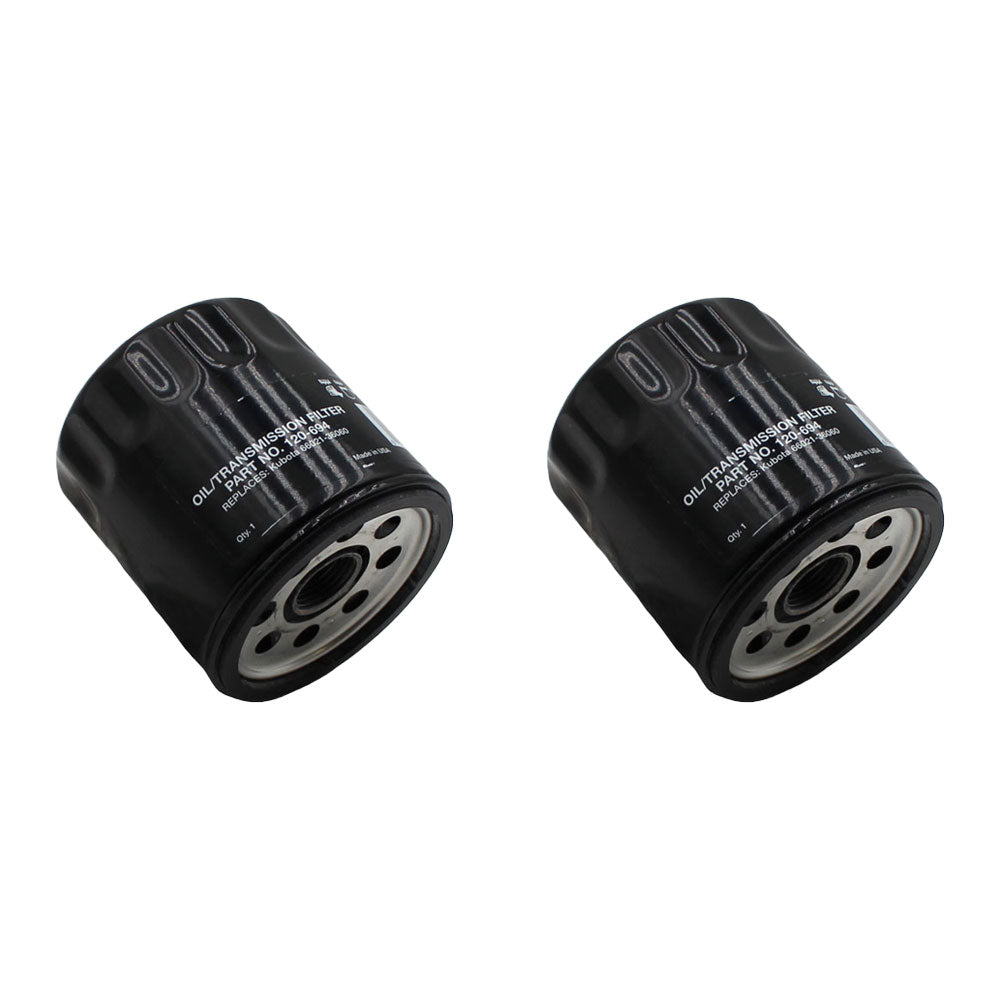Qty 2: Transmission Filter Fits Kubota Replaces 66021-36060