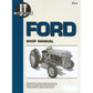 I&T Shop Service Manual FO-4 Fits Ford New Holland 2N 8N 9N Tractors SMFO4