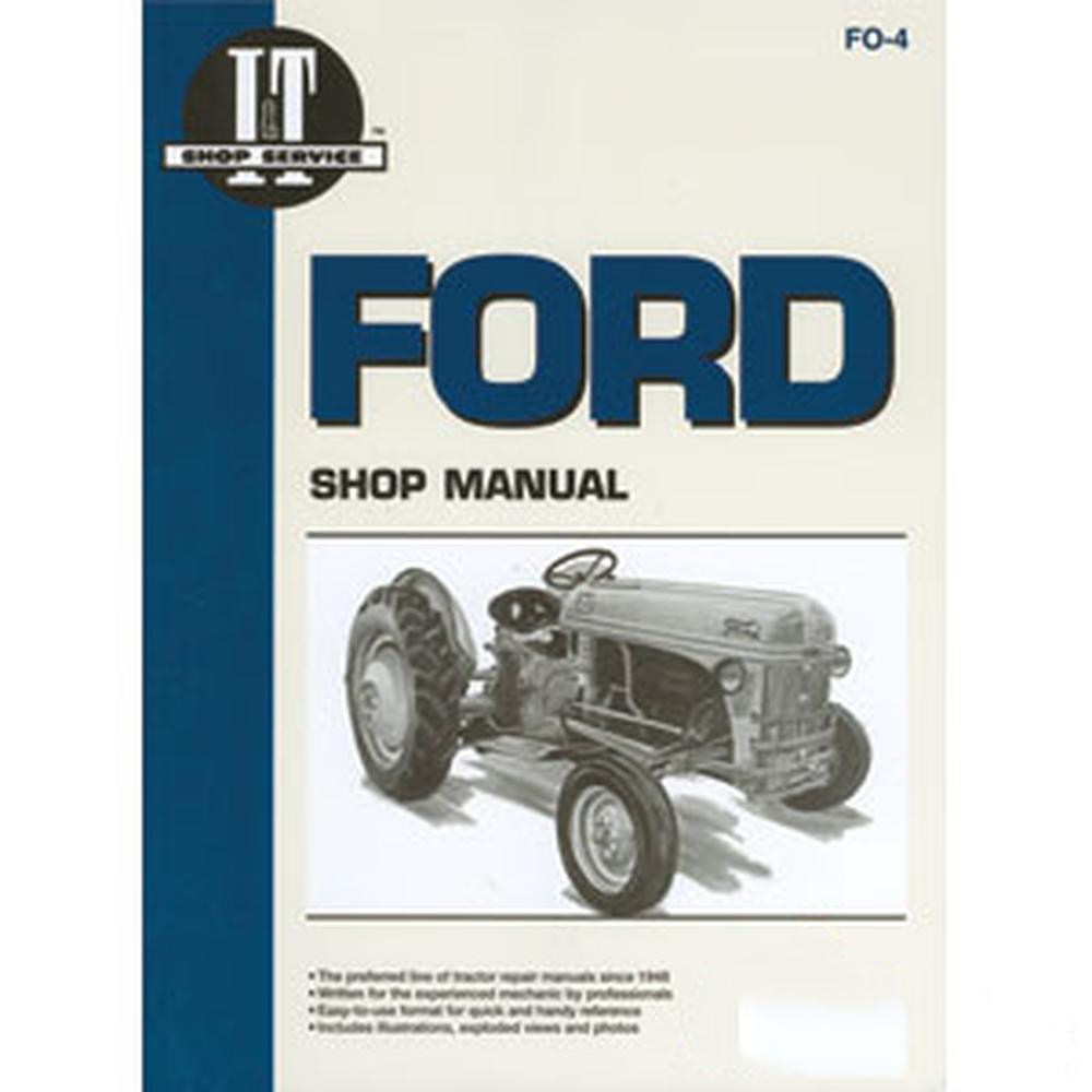 Shop Manual Fits Ford/New Holland Replaces 595-FO4