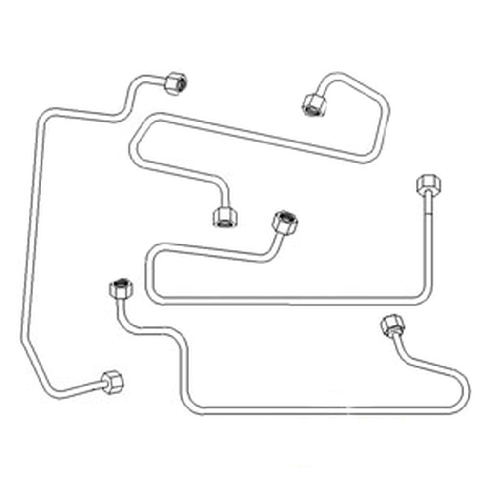 FPL300 Tractor Injection Line Fits Ford New Holland 256 5500 5550 6500 7500