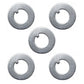 (5) Front Spindle Washers Fits Ford 957E1195 Fits Massey Ferguson 180010M1