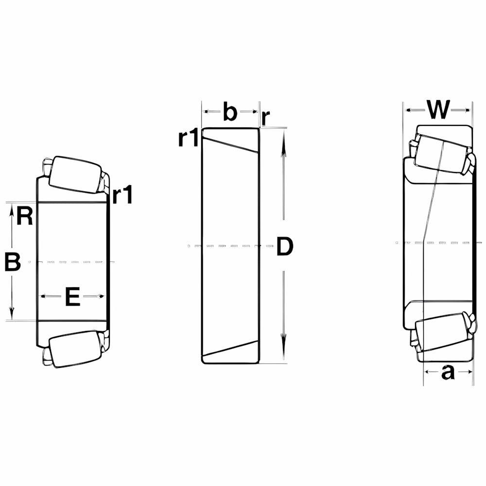 Bearing BB4621B for Miscellaneous Tapered Cone