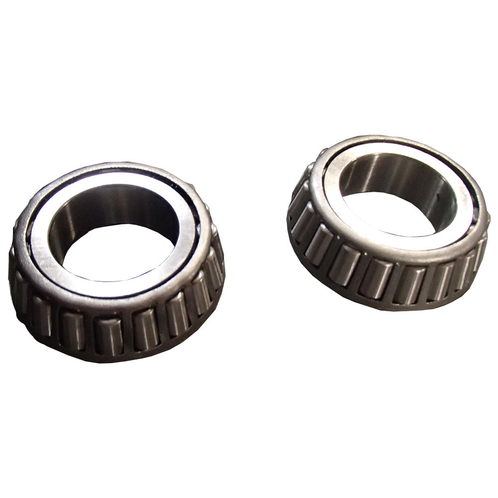 (2) Trailer Axle Kits 2,000 lbs 5 on 4.5" Bolt Pattern Idler Hubs Round Spindles