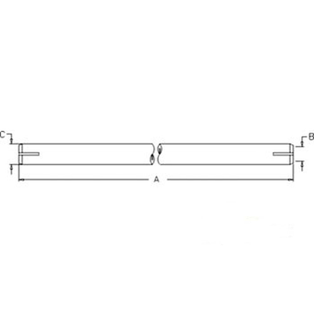WN-247290A1-PEX Tie Rod, Tube Fits International/CaseIH 8910 8920 8930 8940 8950