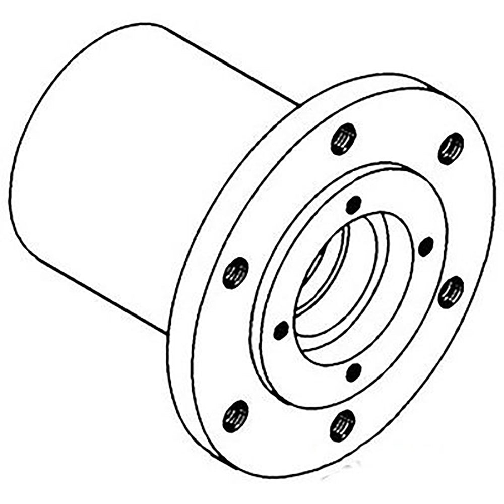 161964A 6-Bolt Front Wheel Hub for White/Oliver 100 120 1650 1655 1750 1755