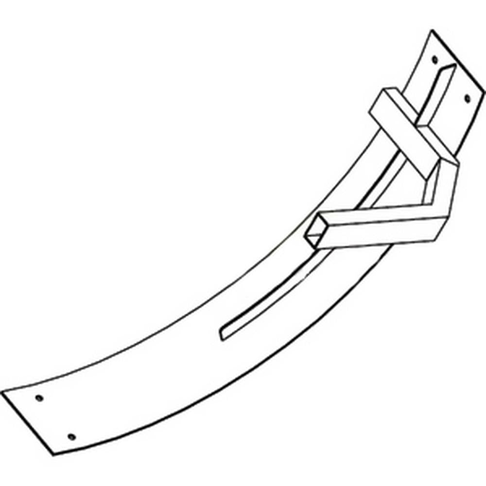 VLD1845 New Universal Products Tractor Right Hand RH Fender Bracket