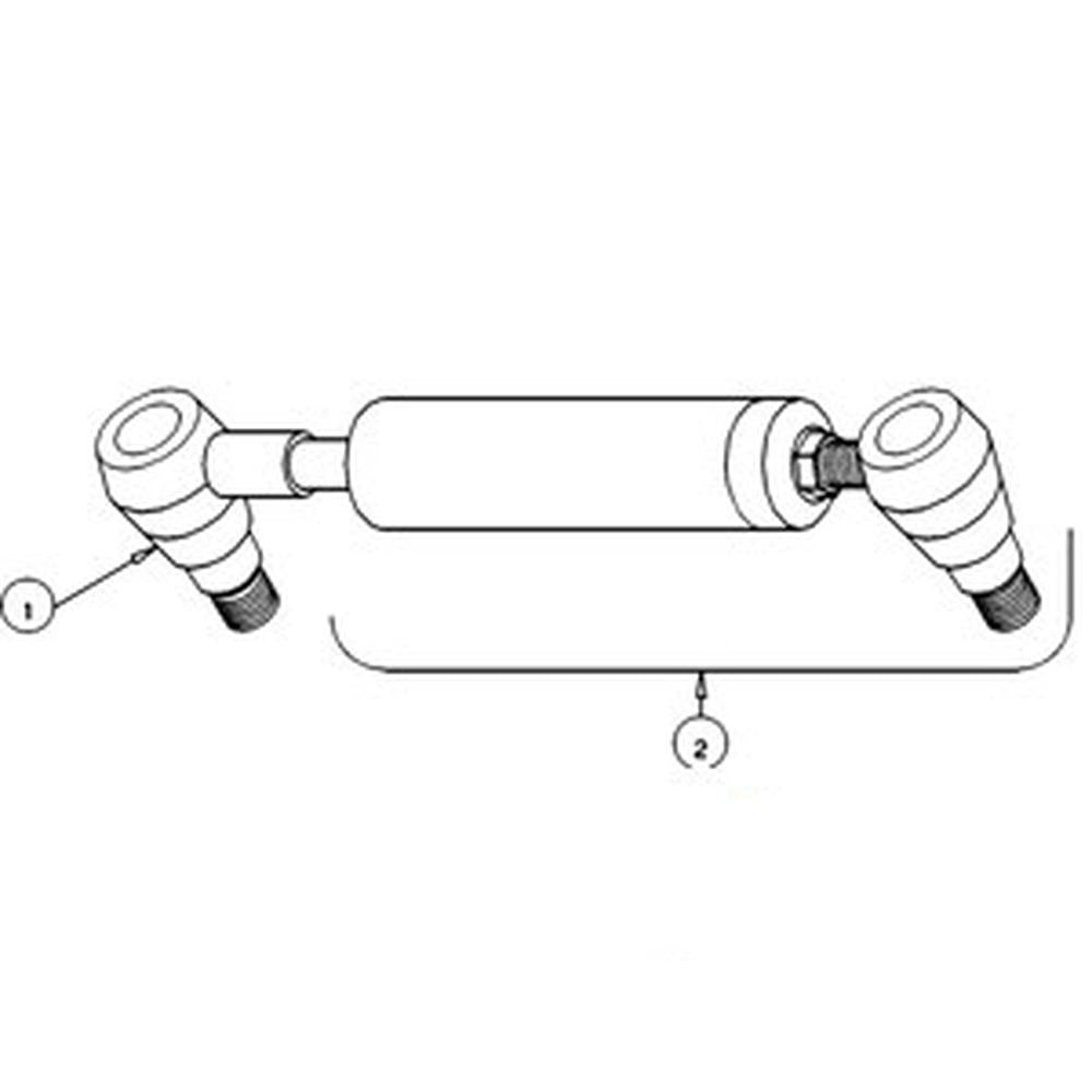POWER STEERING CYLINDER Fits Ford C5NN3A739G C5NN3C578B 2000 335 3400 4000 532