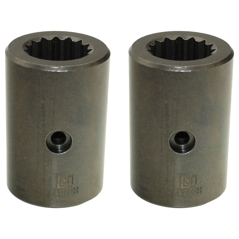 81873108 Two Driveshaft Couplers For Ford/NH Tractors 5640 TS100 774082005107