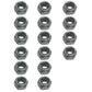 14M7455 Set of (16) 10mm Lock Nuts Fits John Deere Models