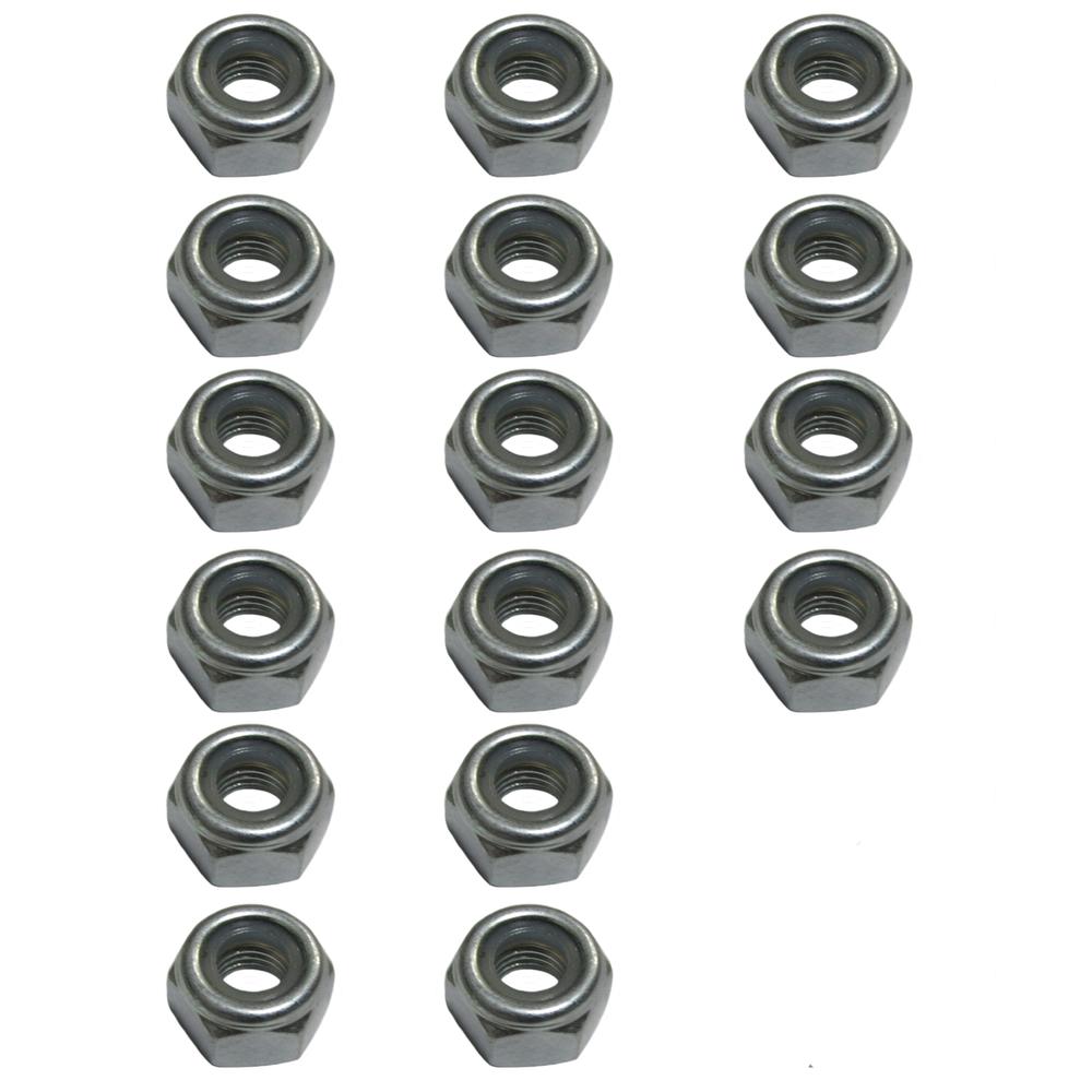 Qty 16: Lock Nut
 Fits John Deere Replaces 14M7455